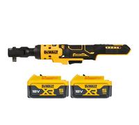 Dewalt Dcf513 18V Xr 3/8" Cordless Brushless Open Head Ratchet With 2 X 5Ah Batteries