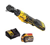 DeWalt DCF513N 18V Brushless 3/8" Open Head Ratchet 1 x 9.0Ah Battery & Charger