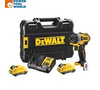 Dewalt 12V 2 X 2Ah Li-Ion Cordless Screwdriver Dcf601D2-Gb