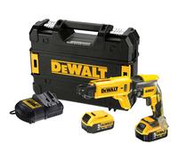 DeWalt DCF620 18v XR Cordless Brushless Drywall Screwdriver 2 x 5ah Li-ion Charger Case