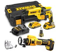Dewalt Dcf620D2K 18V Xr Brushless Collated Autofeed Screwdriver + Drywall Cutter
