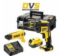 DeWalt DCF620 18v XR Cordless Brushless Drywall Screwdriver 2 x 5ah Li-ion Charger Case