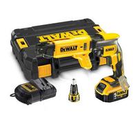 Dewalt Dcf620P1K 18V Xr Li-Ion Brushless Collated Drywall Screwgun Autofeed 5.0