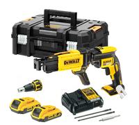 DEWALT DCF620P2K 18V Brushless Collated Drywall Screwgun Kit 2x 2.0Ah