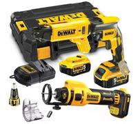 Dewalt Dcf620P2K 18V Xr Brushless Collated Autofeed Screwdriver + Drywall Cutter