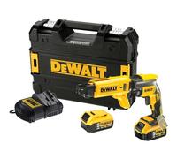 DeWalt DCF620 18v XR Cordless Brushless Drywall Screwdriver 2 x 5ah Li-ion Charger Case