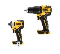 Dewalt Dcf809N 18V Brushless Impact Driver With Dcd709N 18V Brushless Combi Drill Naked Twin Pack