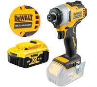 Dewalt DCF809N 18v XR Brushless Compact Impact Driver Bare Tool + DCB184 5.0ah
