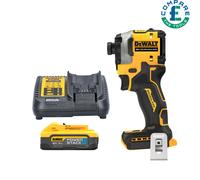 DeWalt DCF850 18V XR BL Powerstack Impact Driver + 1 x 5.0Ah Battery & Charger
