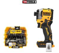 Dewalt DCF850 18V XR Brushless Impact Driver With 25 Pieces PH2 Bit Set