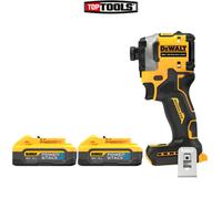 DeWalt DCF850 18V XR Brushless Powerstack Impact Driver With 2 x 5.0Ah Batteries