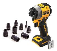Dewalt Dcf850N 18V Xr Brushless Compact Impact Driver Bare + 9Pc Socket Wrench
