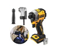 Dewalt DCF850N 18v XR Brushless Compact Impact Driver + Right Angle Drill Attach