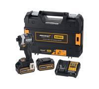DeWalt DCF85MP2T McLaren F1 18V XR 1/4in Cordless Brushless Impact Driver with 2 x 5AH Batteries, Charger & Case