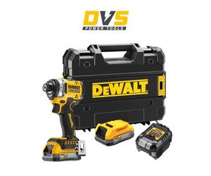 DeWalt DCF860E2T 18V Cordless Brushless Impact Driver - 2x1.7Ah PowerStack Batts