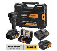 Dewalt Dcf86Mp2T Mclaren F1 Xr 18V Brushless Impact Driver 2X 5.0Ah + 22 Bit Set