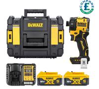 DeWalt DCF870 18V Hydraulic Impact Driver With 2 x 5Ah Batteries, Charger & Case