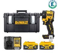 DeWalt DCF870 18V Hydraulic Impact Driver With 2 x 5Ah Batteries, Charger & Case