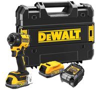 DeWalt DCF870 18v XR Cordless Brushless Hydraulic Impact Driver 2 x 1.7ah Li-ion Powerstack Battery Charger Case