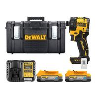 Dewalt Dcf870 18V Xr Cordless Brushless Hydraulic Impact Driver With 2 X 1.7Ah Batteries, Charger & Ds300 Case