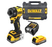 Dewalt DCF870E2T 18v XR Hydraulic Compact Impact Driver 2x 1.7Ah Powerstack