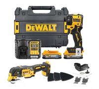 Dewalt Dcf870E2T 18V Xr Hydraulic Compact Impact Driver + Dcs355N Multi Tool