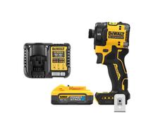 Dewalt Dcf870N 18V Xr Cordless Brushless Hydraulic Impact Driver With 1 X 5.0Ah Powerstack Battery & Charger