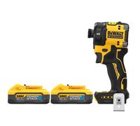 Dewalt Dcf870N 18V Xr Cordless Brushless Hydraulic Impact Driver With 2 X 5.0Ah Powerstack Batteries