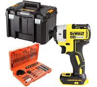 Dewalt DCF887 18V Brushless Impact Driver With DWST1-71195 Case & 56Pc Bit Set