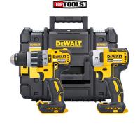 Dewalt DCF887 18V Impact Driver With DCD796 Combi Drill & DWST1-70703 Case