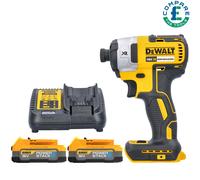 Dewalt DCF887 18V XR Brushless Impact Driver With 2 x 1.7Ah Batteries & Charger
