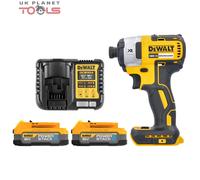 Dewalt DCF887 18V XR Brushless Impact Driver With 2 x 1.7Ah Batteries & Charger