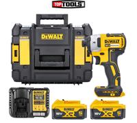 Dewalt DCF887 18V XR Impact Driver + 2 x 5ah Batteries, Charger & T-Stack Case