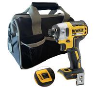 Dewalt DCF887N 18V XR G2 Brushless 3 Speed Impact Driver Bare + 12" Tool Bag