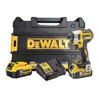 DEWALT DCF887P2 18V 3 Speed Impact Driver 2x 5.0Ah Batteries & Charger