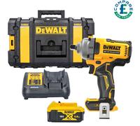 DeWalt DCF892 18V BL High Torque Impact Wrench + 1 x 5Ah Battery, Charger & Case