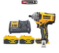 DeWalt DCF892 18V BL High Torque Impact Wrench + 2 x 5.0Ah Batteries & Charger
