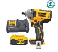 DeWalt DCF892 18V BL High Torque Impact Wrench With 1 x 5.0Ah Battery & Charger