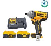 DeWalt DCF892 18V BL High Torque Impact Wrench With 2 x 5Ah Batteries & Charger