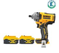 DeWalt DCF892 18V Brushless High Torque Impact Wrench With 2 x 5.0Ah Batteries