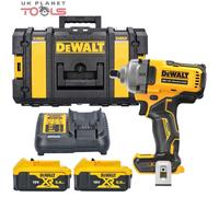 DeWalt DCF892 18V Brushless Impact Wrench With 2 x 5Ah Batteries, Charger & Case