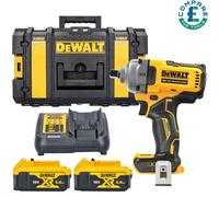 DeWalt DCF892 18V Brushless Impact Wrench With 2 x 5Ah Batteries, Charger & Case