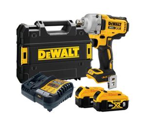 DEWALT DCF892P2T 20V 1/2" Impact Wrench XR Brushless Kit 5.0Ah