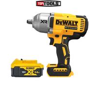 DeWalt DCF900 18V XR Brushless 1/2" Impact Wrench With 1 x 5.0Ah Battery
