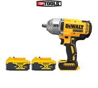 DeWalt DCF900 18V XR Brushless 1/2" Impact Wrench With 2 x 5.0Ah Batteries