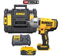 DeWalt DCF900 18V XR Brushless Impact Wrench + 1 x 5.0Ah Battery, Charger & Case