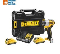 DeWalt DCF902D2 10.8v / 12v XR Brushless Sub Compact 3/8" Impact Wrench Inc 2...