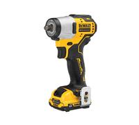 DEWALT DCF902D2 XR Brushless Sub-Compact 3/8in Impact Wrench 12V 2x 2.0Ah Li-ion