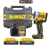 Dewalt DCF921H2T 18V Brushless 1/2" Impact Wrench Hog Ring 2x 5ah Powerstack