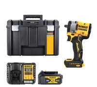 Dewalt Dcf923N 18V Xr Cordless Brushless Compact 3/8" Impact Wrench With 1 X 4.0Ah Battery, Charger & Tstak Vi Case